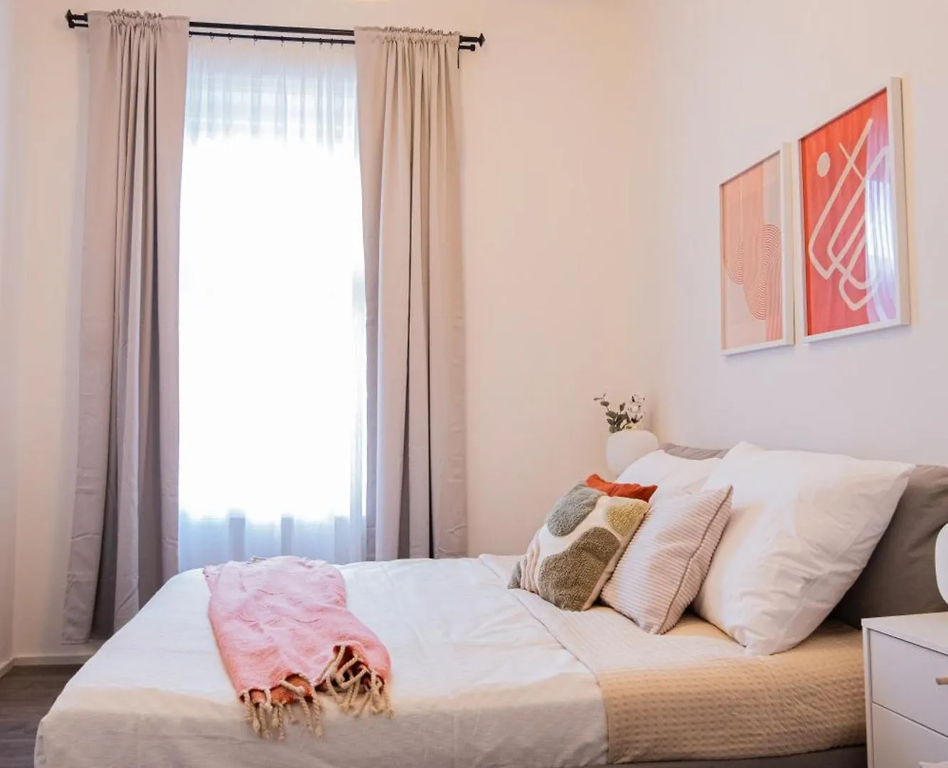 5 Min National Muzeum Modern Black Rose Apartment Praga